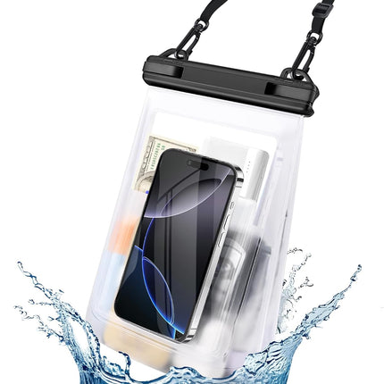 IPX8 Floating Waterproof Phone Pouch, Extra Large Size