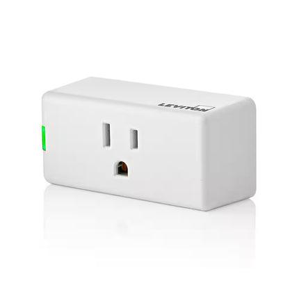 Decora Smart Wi-Fi Single Outlet Plug-In Switch,15 Amp 120-Volt, White