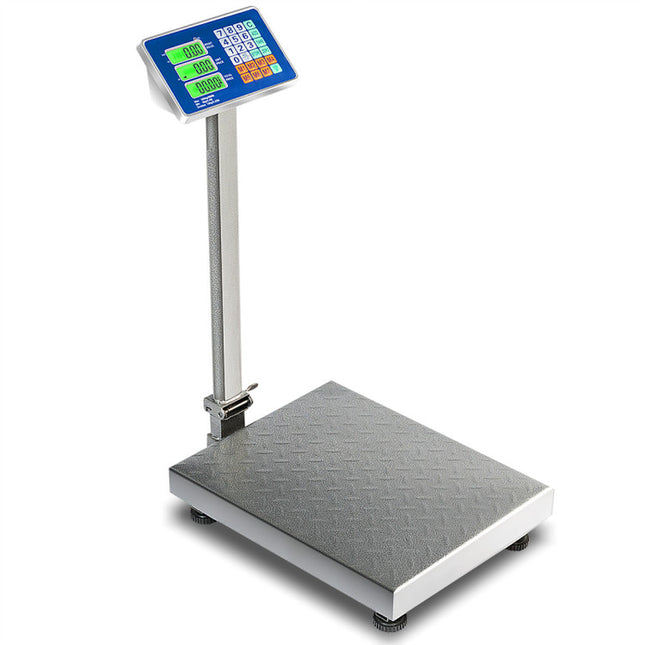 660 Lbs Weight Platform Scale Digital Floor Folding Scale