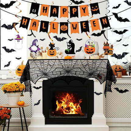 Halloween Decorations Indoor Halloween Festive Decor Happy Halloween Banner
