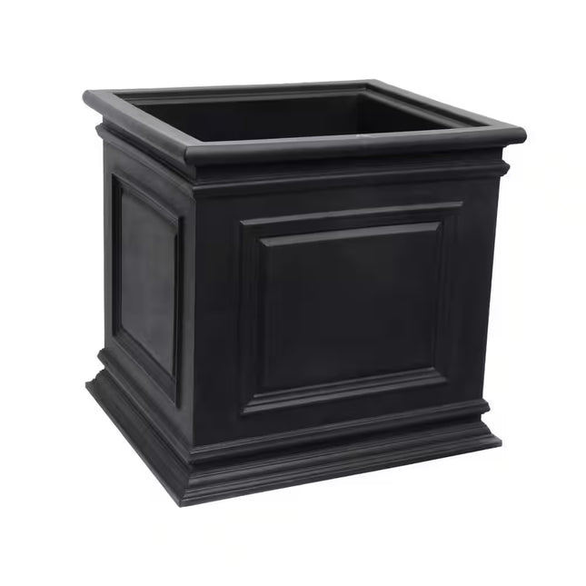 Covington 20 In. Black Self-Watering Planter