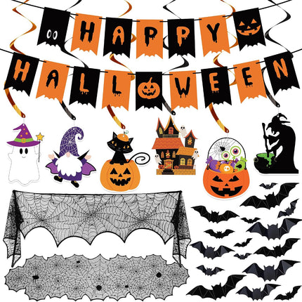 Halloween Decorations Indoor Halloween Festive Decor Happy Halloween Banner
