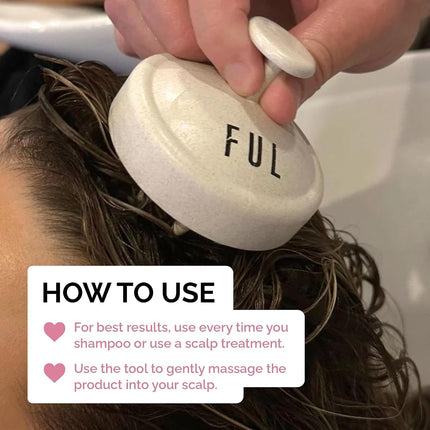Silicone Scalp Massager Brush - Scalp Scrubber, Scalp Brush & Shampoo Brush