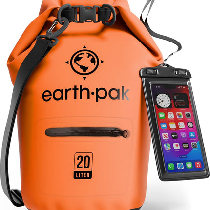 Waterproof Dry Bag with Zippered Pocket - Waterproof Dry Bag Backpack Keeps Gear Dry