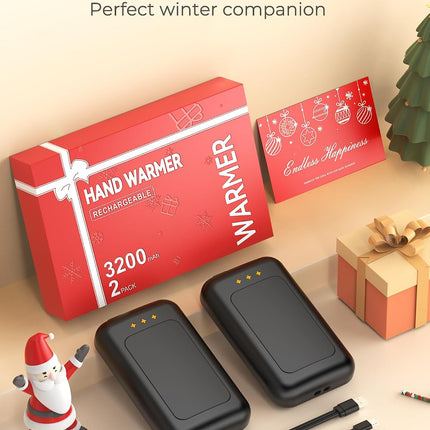 Electric Hand Warmers Rechargeable, Rechargeable Hand Warmer, Portable Hand Warmer for Outdoor Camping Hunting Golf Accessories, Gifts for Women Men