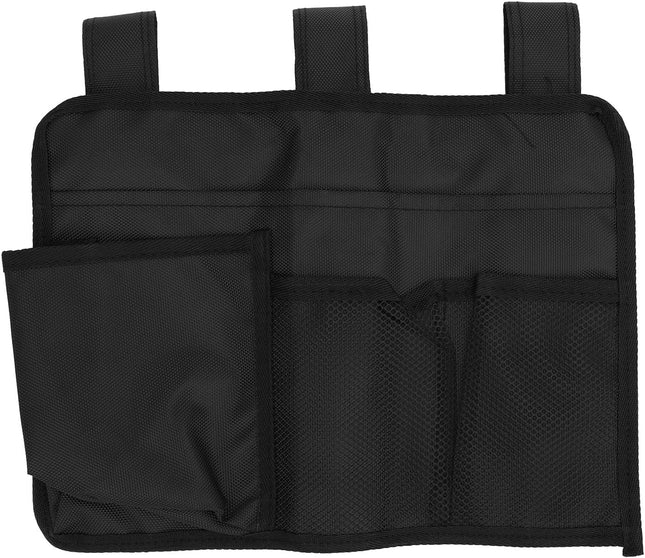 Hanging Bedside Caddy, Bedside Storage Organizer with 4 Pocket