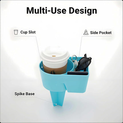Beach Cup Holder, Keep Drinks Stable and Out of Sand, 4 Pack