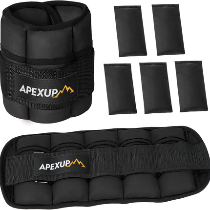 10Lbs/Pair Adjustable Ankle Weights + 20Lbs Weighted Vest for Men Women