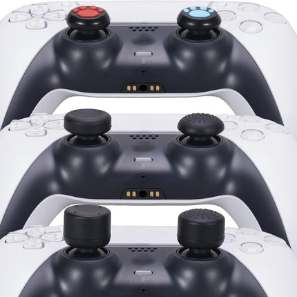 Water Transfer Printing Silicone Thickened Cover Skin Case for PS5 Controller X 1(US Dollars) with Thumb Grips X 10