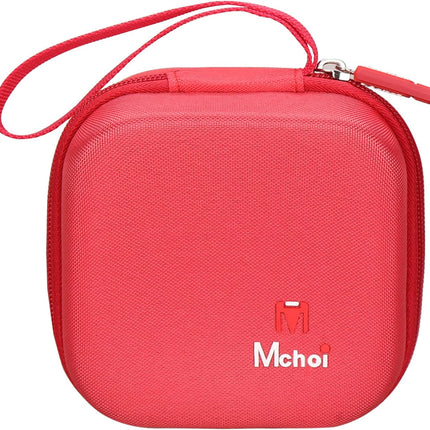 Hard Case Suitable for HTVRONT Heat Press Mini Heat Press Machine, Case Only (Red)