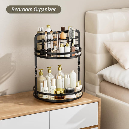 360 Rotating Makeup Organizer,Perfume Organizer, Bathroom Counter Organizer