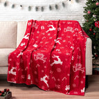 Throw - 50X60 / Red Reindeer