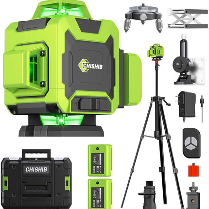 Laser Level 360° Green Cross Line Self Leveling Laser Measuring Tool