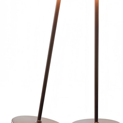 2 Packs Cordless Rechargeable Table Lamp 7200Mah Portable Touch Control LED Dimmable Rechargeable Table Lamp for Bedroom Reading(2 Packs Brown)