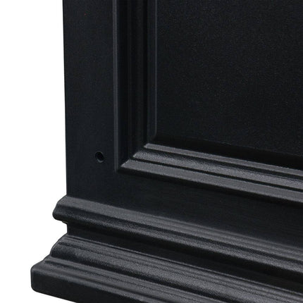 Covington 20 In. Black Self-Watering Planter