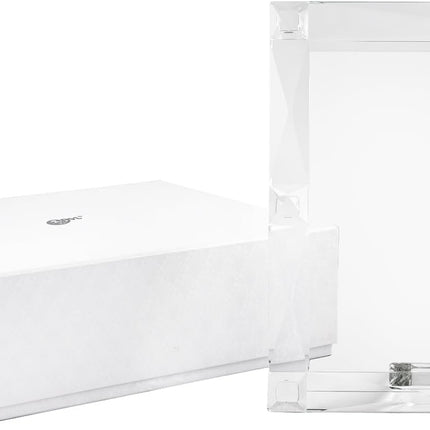 Crystal 8X10 Inch Picture Frame Sparkling for Home Decor, Wedding Frame Tabletop Display, Display Photo 8''X 10'', Comes with Gift Box