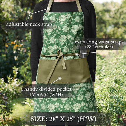 Garden Kneeling Pad &Gardening Apron Set, Gardening Gifts for Women