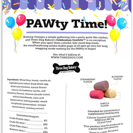 Celebration Confetti - Puppy & Training Treats, Birthday & Special Occasion Dog Biscuits