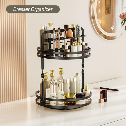 360 Rotating Makeup Organizer,Perfume Organizer, Bathroom Counter Organizer