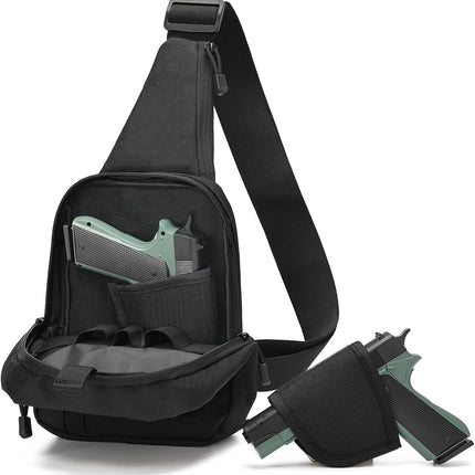 Crossbody Shoulder Bag for Men - Ccw Sling Bag - Tactical Crossbody Bag