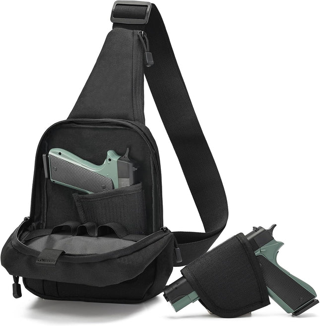 Crossbody Shoulder Bag for Men - Ccw Sling Bag - Tactical Crossbody Bag