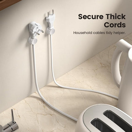 12Pack Spring Cord Organizer, Office Desk Accessories, Cable Clips