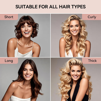 Heatless Curls Overnight Hair Care Set - Jumbo Velvet Hair Curlers