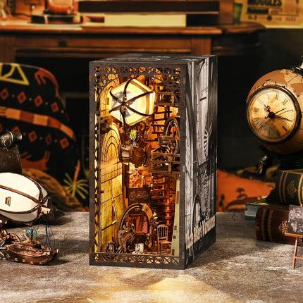 Book Nook Kit for Adult, DIY Miniature Dollhouse Kit, Airship Model