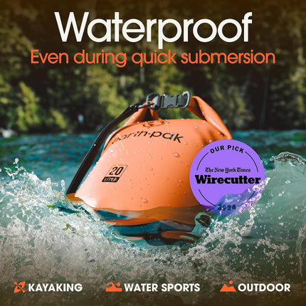 Waterproof Dry Bag - Roll Top Waterproof Backpack Sack Keeps Gear Dry for Kayak with Waterproof Phone Case