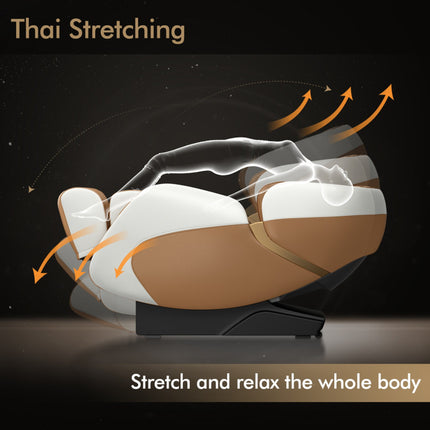 Zero Gravity Full Body Massage Chair with SL Track and Yoga Stretching