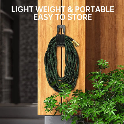 50Ft Expandable Garden Hose Lightweight Flexible Water Hoses Green