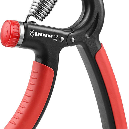 Grip Strength Trainer, Hand Grip Strengthener, Grip Strengthener, Adjustable Resistance, Forearm Strengthener, Perfect for Musicians Athletes
