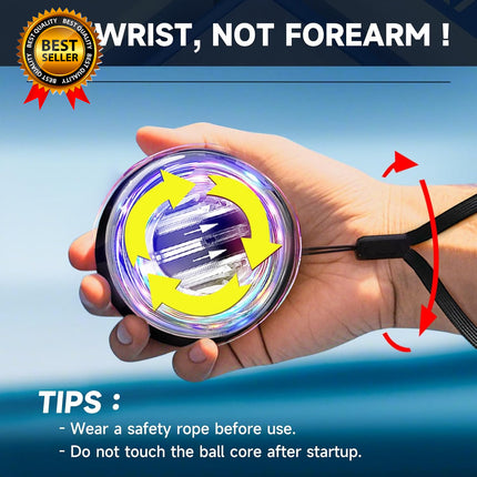 Torque Ball Hand Exerciser Grip Strength Trainer Forearm Strengthener Wrist