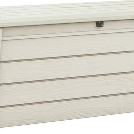Brightwood 120 Gallon Large Durable Outdoor Storage and Weather Resistant Resin Deck Box (Choose Color)