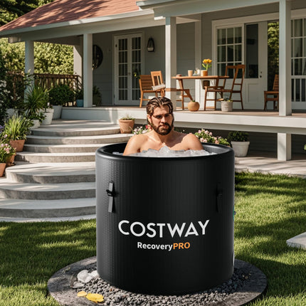 79 Gal Water Chiller Compatible Cold Plunge Tub with Cover