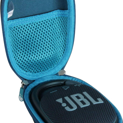 Hard Travel Case for JBL Clip 4 / JBL Clip 5 Portable Mini Bluetooth Speaker (Blue)