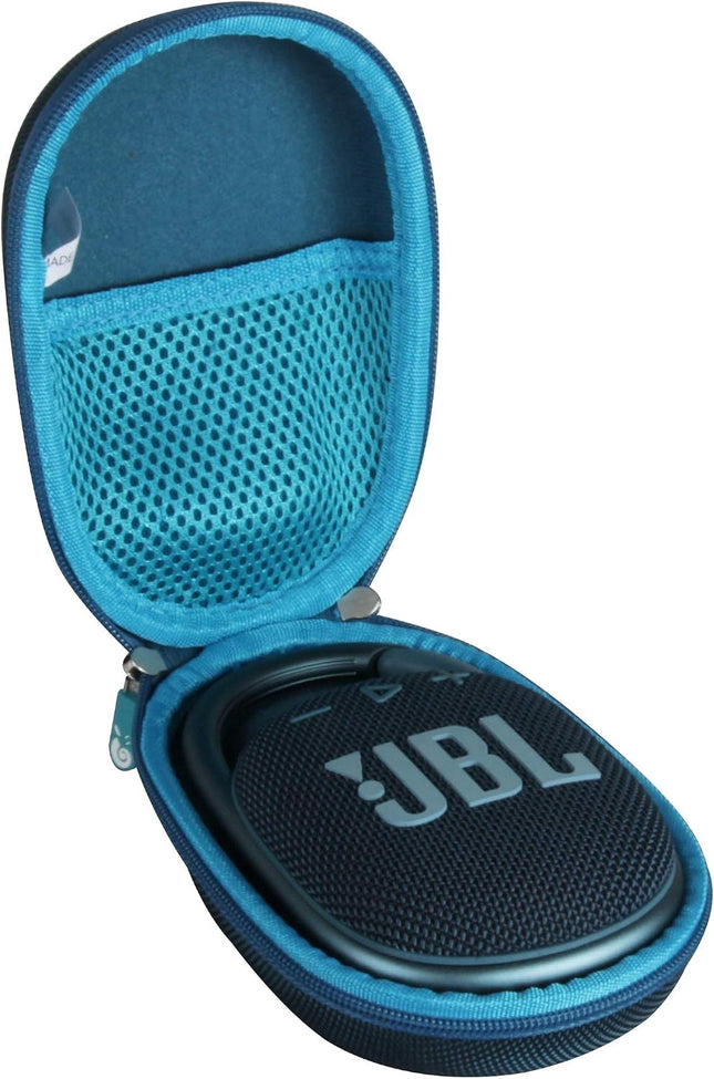 Hard Travel Case for JBL Clip 4 / JBL Clip 5 Portable Mini Bluetooth Speaker (Blue)