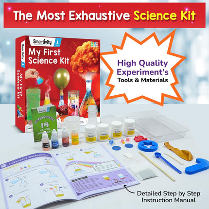 My First Science Experiment Kit for Kids 6-14 Years