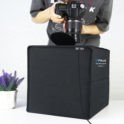 Light Box Photography, 12"X12" Professional Dimmable Shooting Tent Kit with CRI >95 White Lighting 120 Leds Lights + 6 Photo Backdrops for Product Display