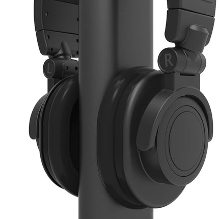 Living H2 Premium Headphone Stand - Black