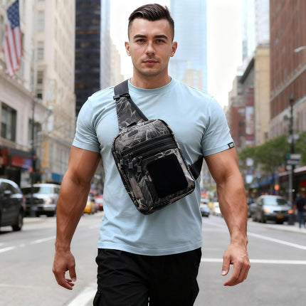 Crossbody Shoulder Bag for Men - Ccw Sling Bag - Tactical Crossbody Bag