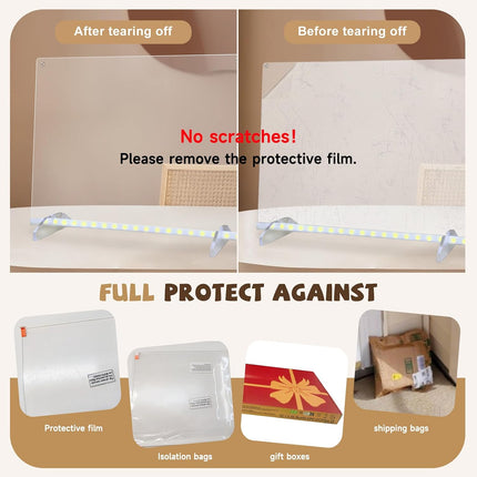 16" Led Drawing Board for Kids with 13 Light Effects