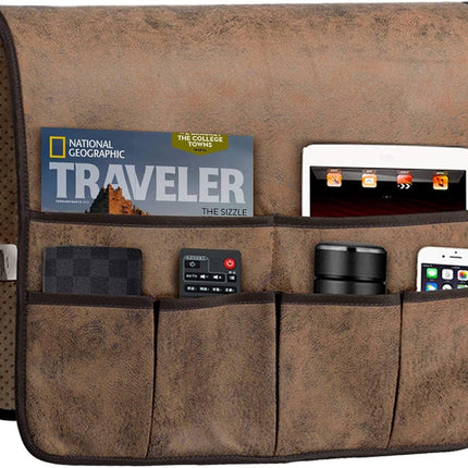 Sofa Armrest Organizer, Remote Control Holder for Recliner Couch