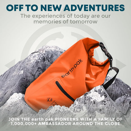Waterproof Dry Bag with Zippered Pocket - Waterproof Dry Bag Backpack Keeps Gear Dry