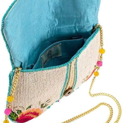 Dream Chaser Beaded Butterfly Crossbody Phone Bag
