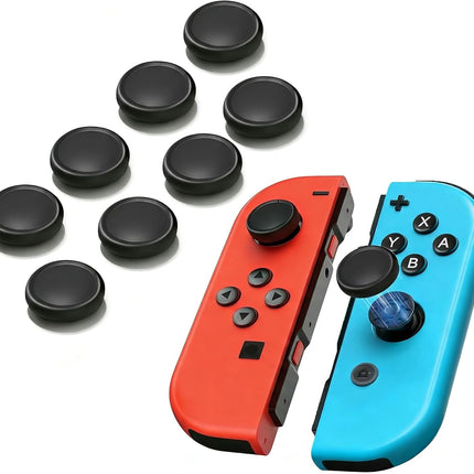NS Joystick Controller Replacement Thumb Grip Cap Compatible with N-Switch OLED& NS Lite, JC Joystick Grip Button Stick Cover Controller 3D Skin Replacement Part Repair Kit Accessories
