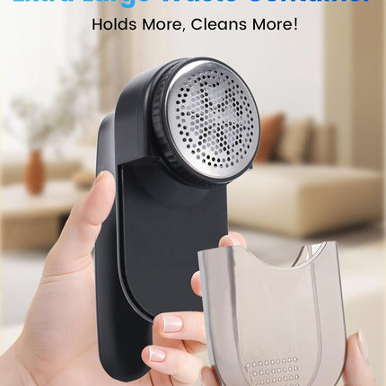 Fabric Shaver for Clothing，Rechargeable Lint Shaver with 2.7In Large Shaving Head, 6-Leaf Blades & LED Display,2-Speed Sweater Shavers to Remove Pilling from Clothes, Furniture, Sofa, Blanket