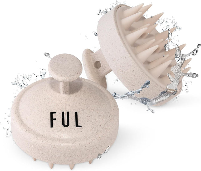 Silicone Scalp Massager Brush - Scalp Scrubber, Scalp Brush & Shampoo Brush