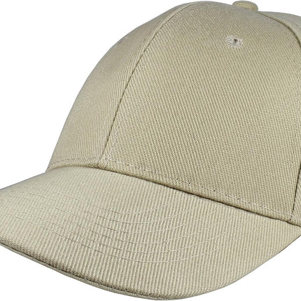 Plain Baseball Cap Adjustable Back Strap 3 PC