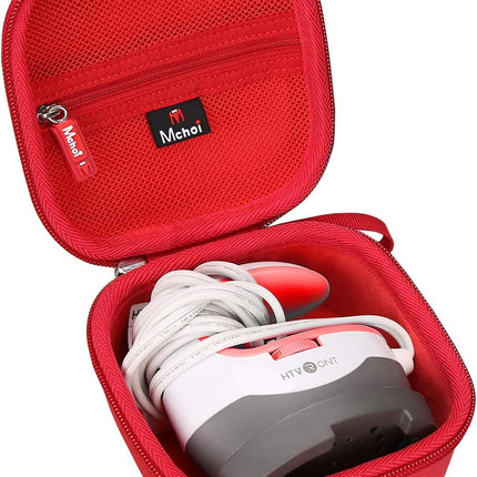 Hard Case Suitable for HTVRONT Heat Press Mini Heat Press Machine, Case Only (Red)